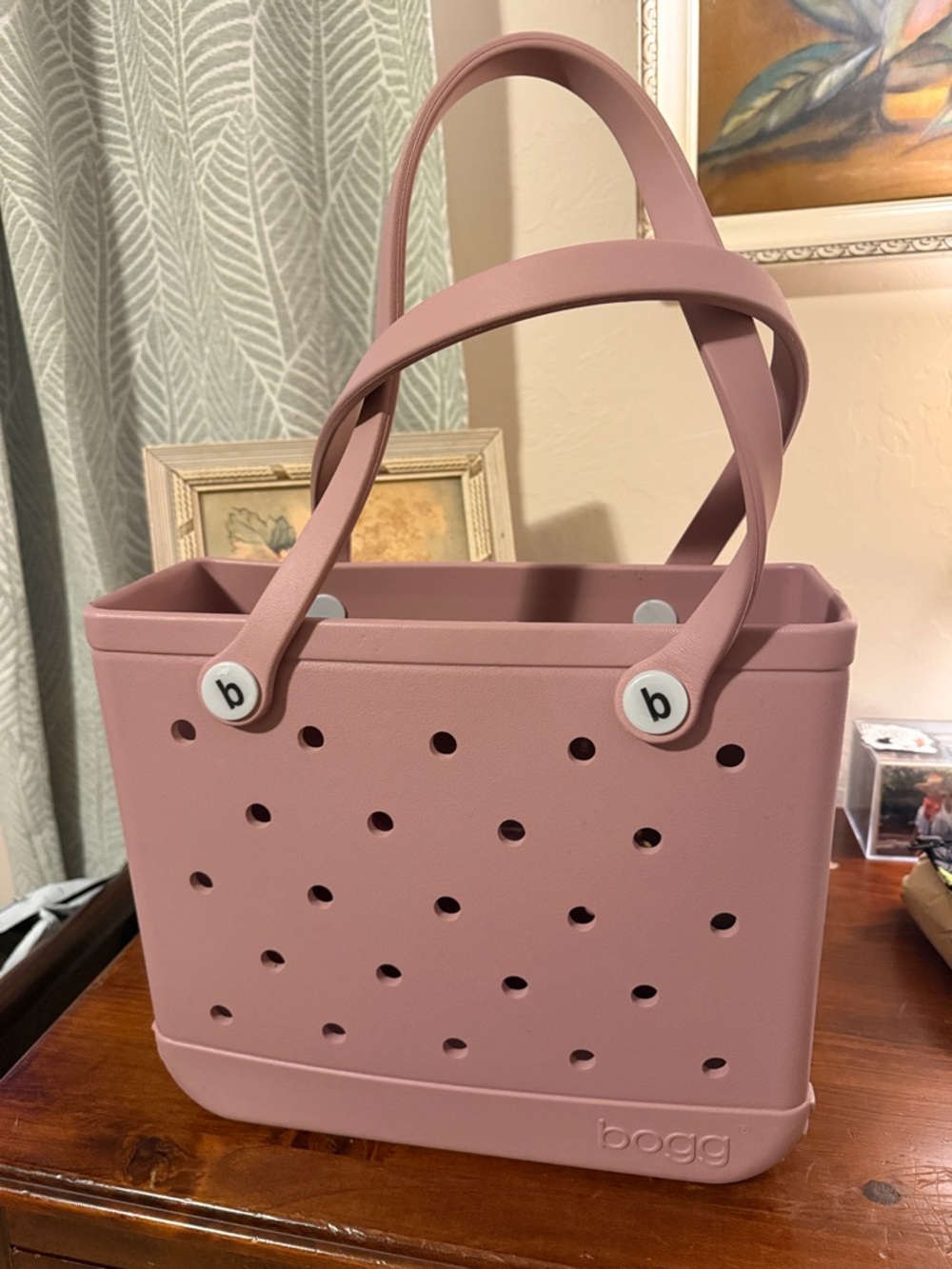 BOGG BAG Dusty Rose Perforated Tote-Baby